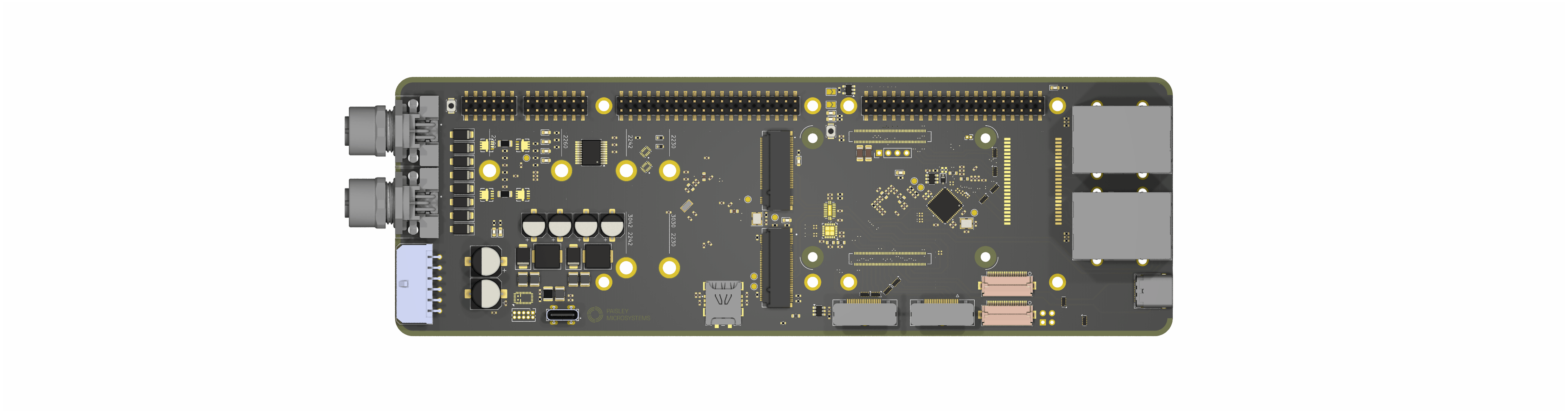 Back view of IO-Link enabled board